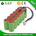 Ni-CD 14.4V 1800mAh bateria recarregável SC